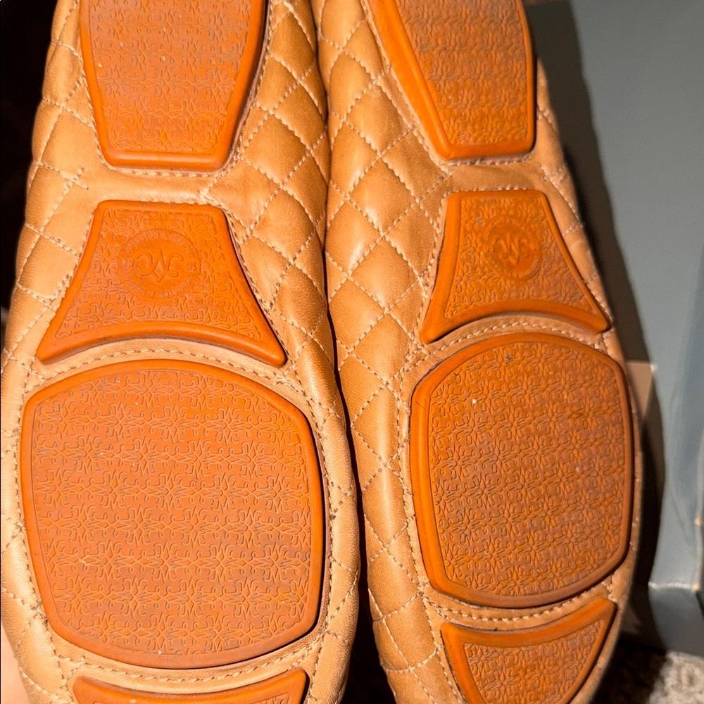 Johnston & Murphy Quilted Leather Loafers - Brown - Picture 3 of 5